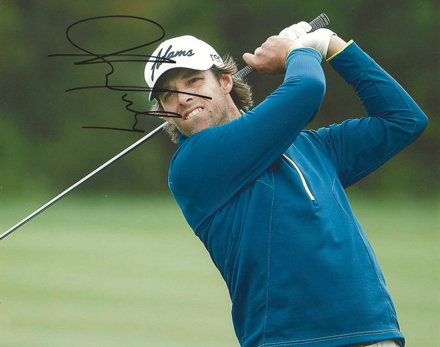 Aaron Baddeley Autographed Signed 8X10 Photo Elite Promotions & Graphz Authentication