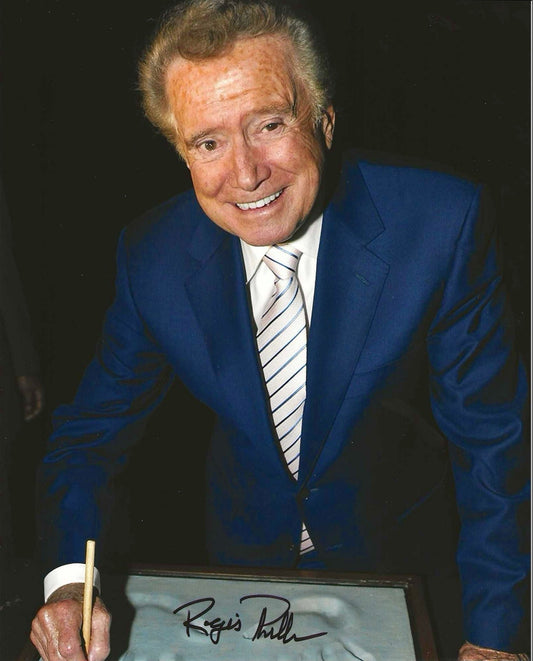 Regis Philbin autographed Signed 8x10 photo Elite Promotions & Graphz Authentication