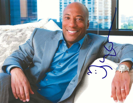 Byron Allen autographed Signed 8x10 photo Elite Promotions & Graphz Authentication