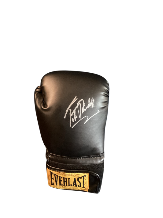 Felix Trinidad Autographed Signed boxing glove Elite Promotions & Graphz Authentication