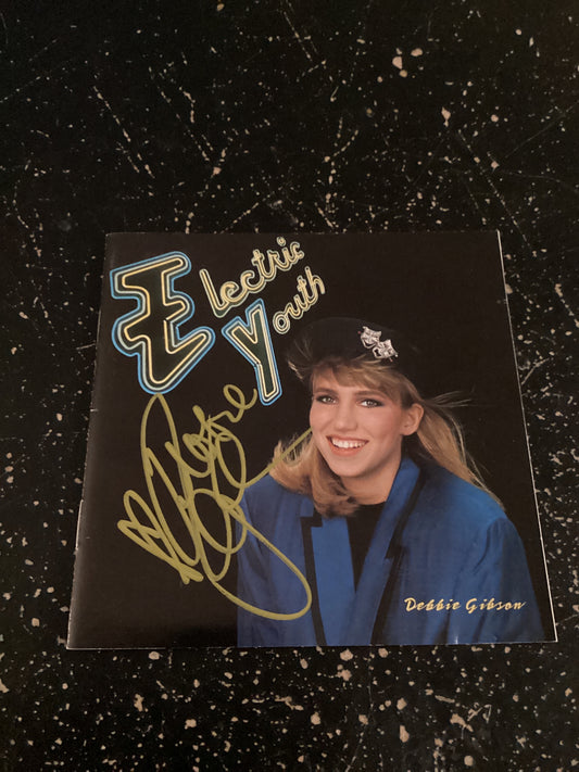 Debbie Gibson autographed Signed CD COVER Elite Promotions & Graphz