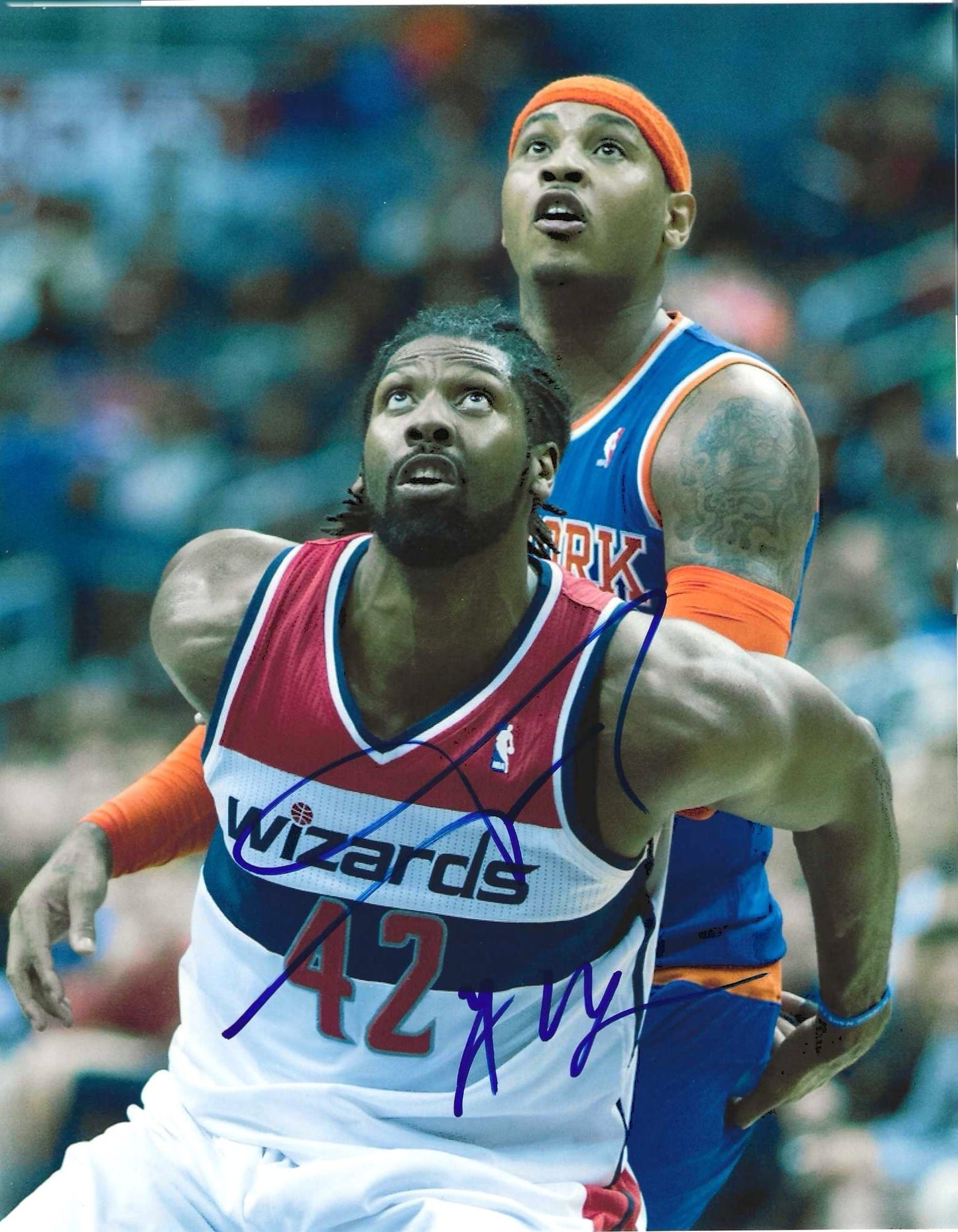 Nene Autographed Signed "WIZARDS" 8x10 photo Elite Promotions & Graphz Authentication