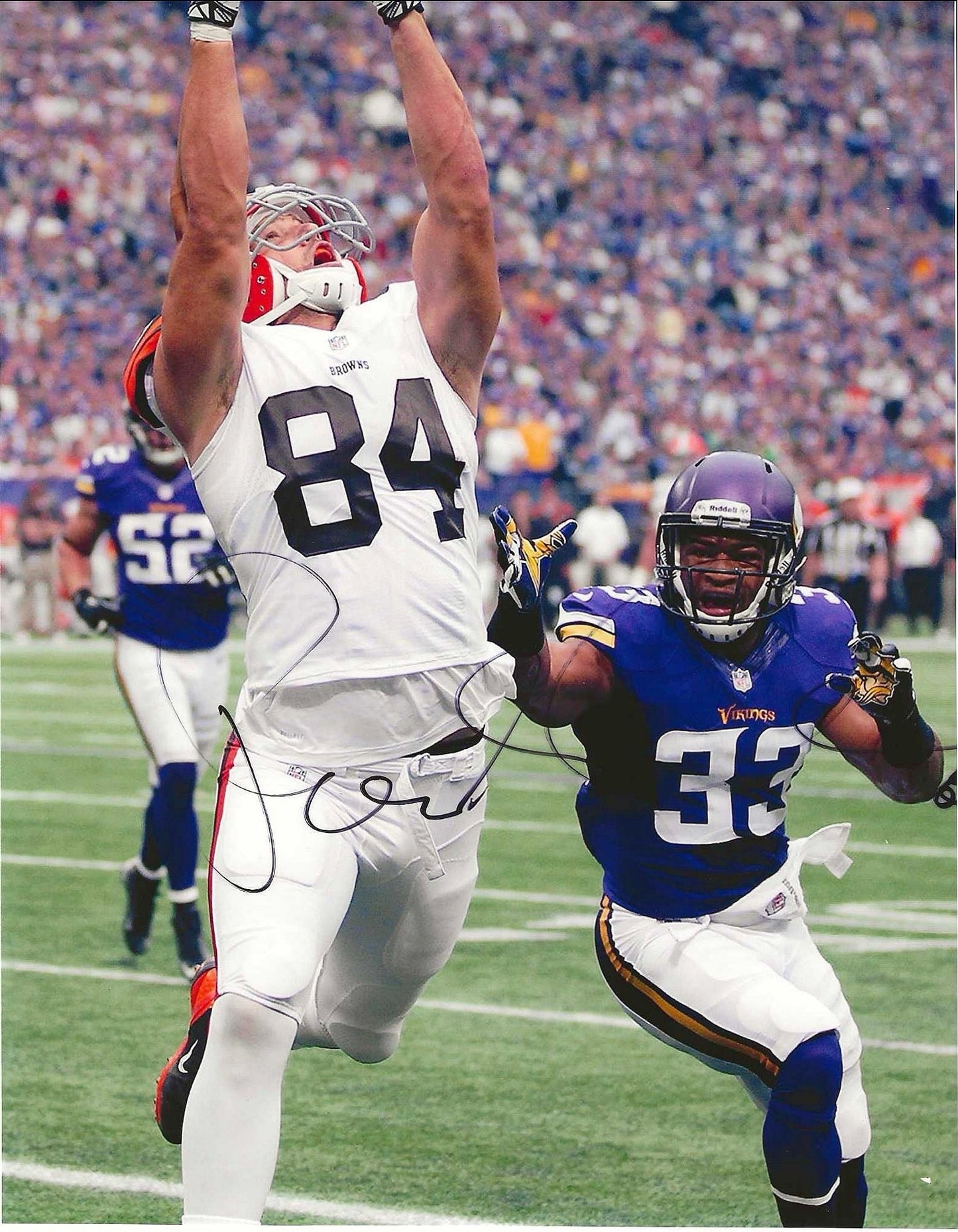 Jordan Cameron Autographed Signed 8x10 photo Elite Promotions & Graphz Authentication