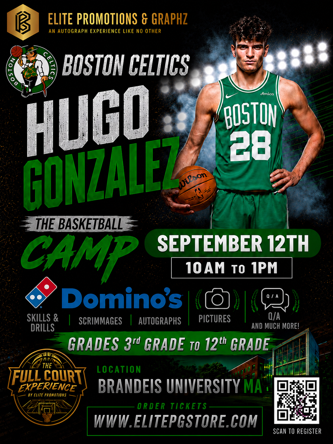 Hugo Gonzalez FCE Full Court Experience basketball camp