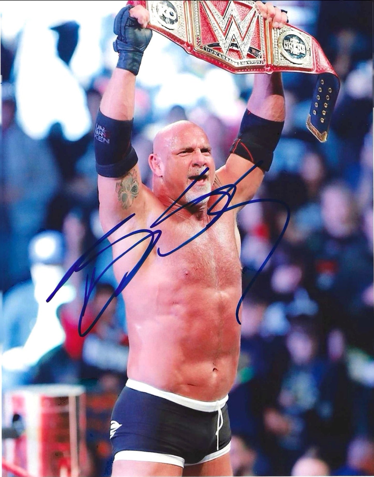 Goldberg Autographed Signed "WWE/WCW" 8x10 photo Elite Promotions & Graphz Authentication