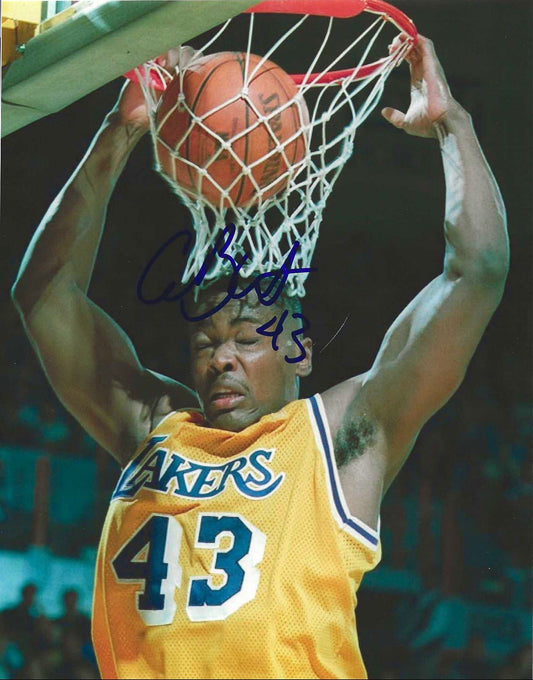 Corie Blount Autographed Signed "LAKERS" 8x10 photo Elite Promotions & Graphz Authentication