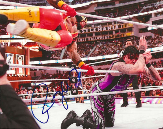 Rey Mysterio Autographed Signed 8X10 Photo Elite Promotions & Graphz Authentication