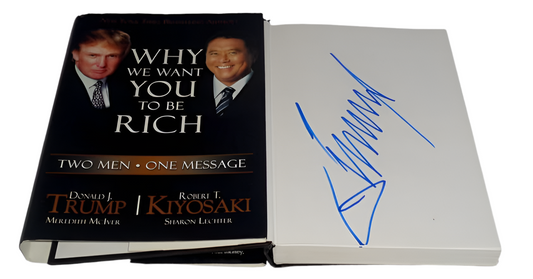 Donald Trump Autographed Signed Book