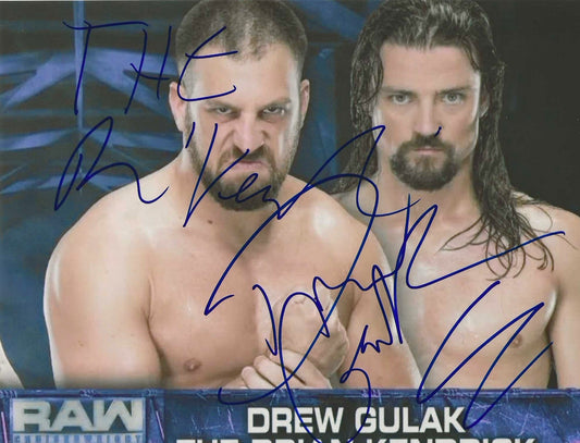 Brian Kendrick Drew Gulak Autographed Signed "WWE" 8X10 Photo Elite Promotions & Graphz Authentication
