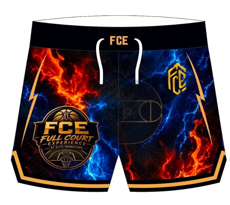 FCE Full Court Experience official Adult shorts