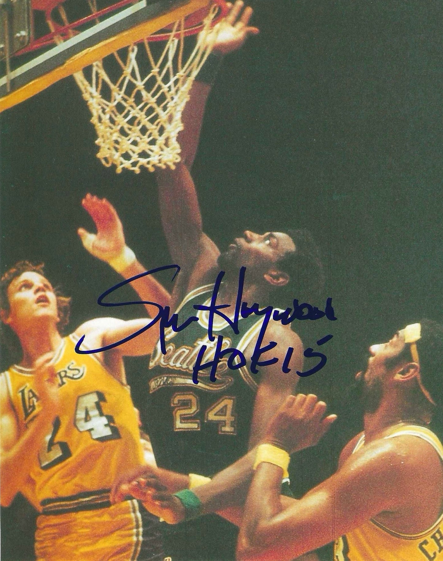 Spencer Haywood Autographed Signed (SEATTLE) 8x10 photo Elite Promotions & Graphz Authentication