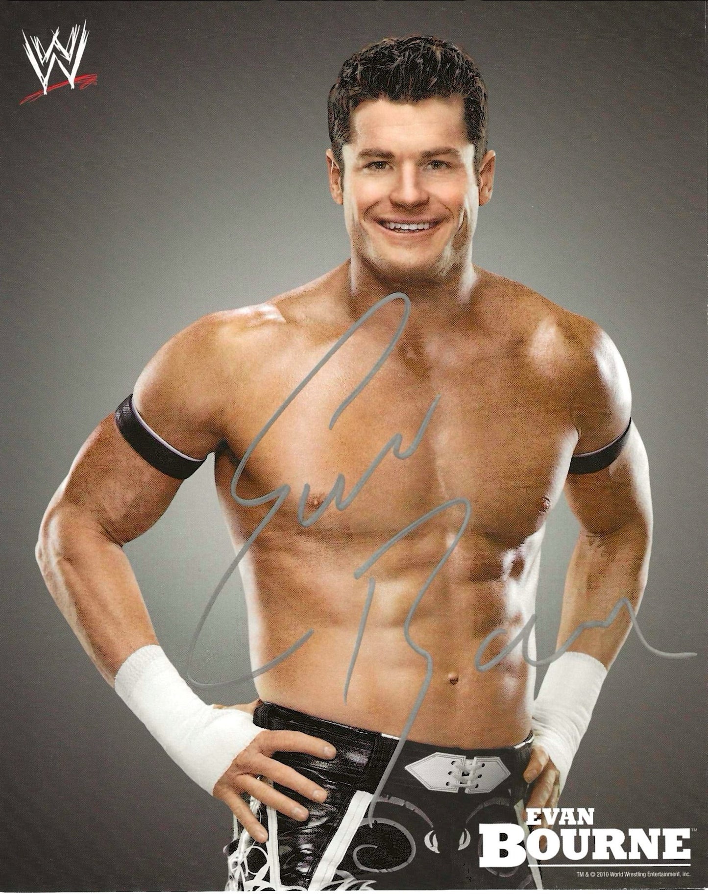 Evan Bourne Matt Sydal Autographed Signed "WWE" 8x10 photo Elite Promotions & Graphz  Authentication