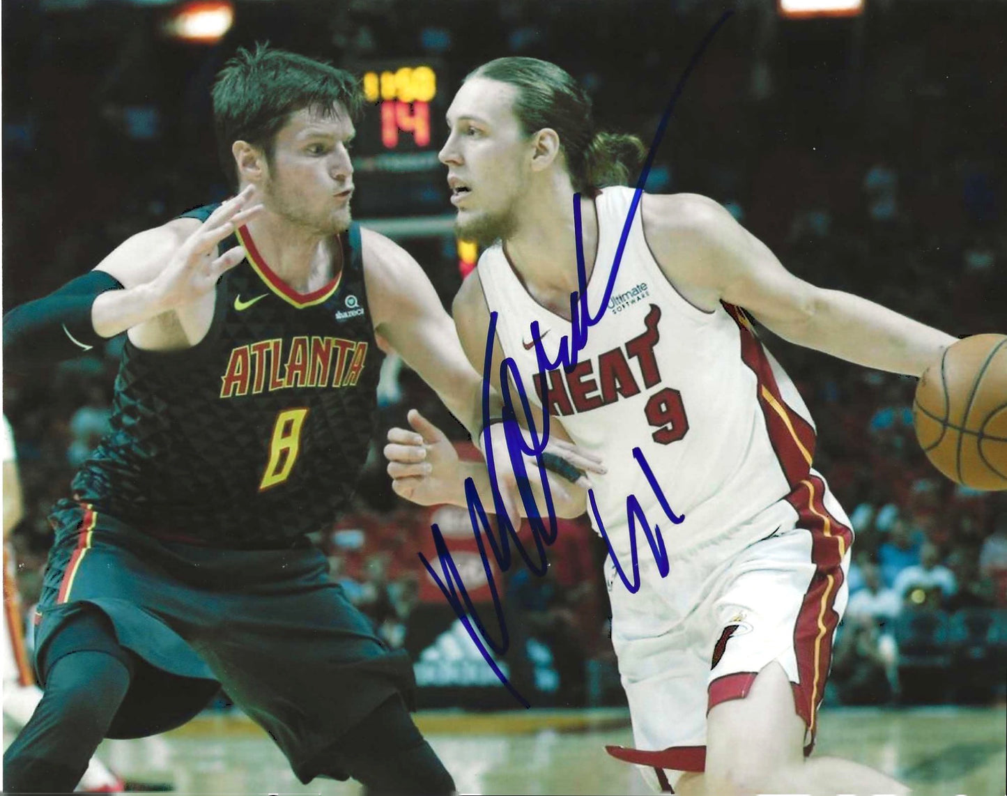 Kelly Olynyk Autographed Signed "HEAT" 8x10 photo Elite Promotions & Graphz Authentication