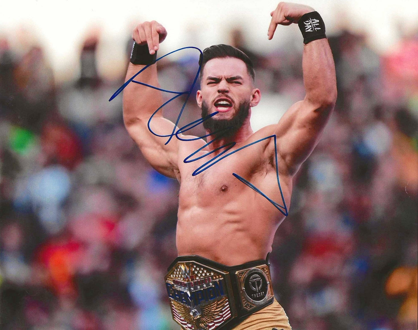 Austin Theory Autographed Signed "WWE" 8x10 photo Elite Promotions & Graphz Authentication