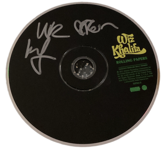 Wiz Khalifa autographed Signed CD Elite Promotions & Graphz