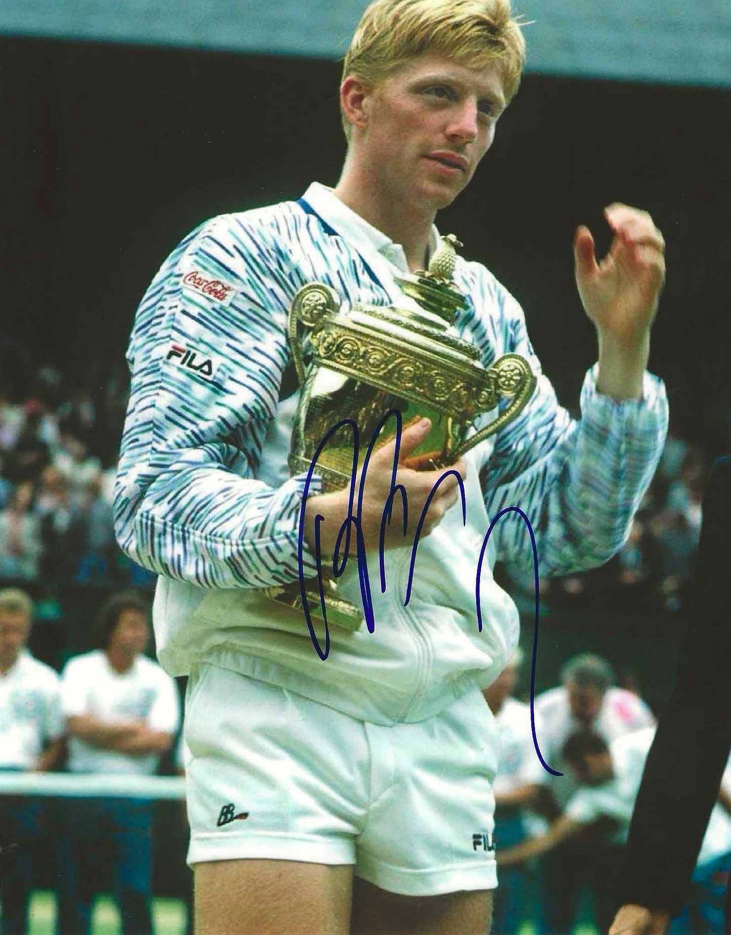 Boris Becker Autographed Signed 8x10 photo Elite Promotions & Graphz Authentication