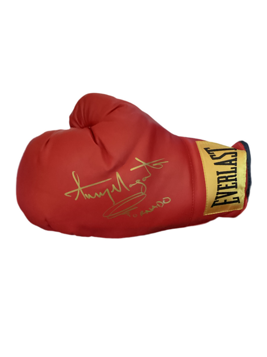 Antonio Margarito Autographed Signed boxing glove Elite Promotions & Graphz Authentication