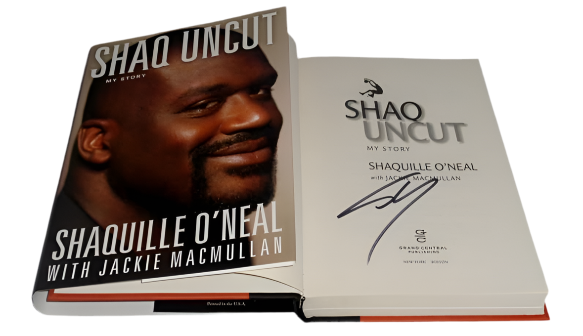 Shaquille Oneal Autographed Signed Book