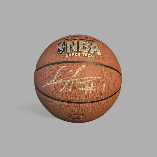 Amar'e Stoudemire Autographed Signed basketball Elite Promotions & Graphz Authentication