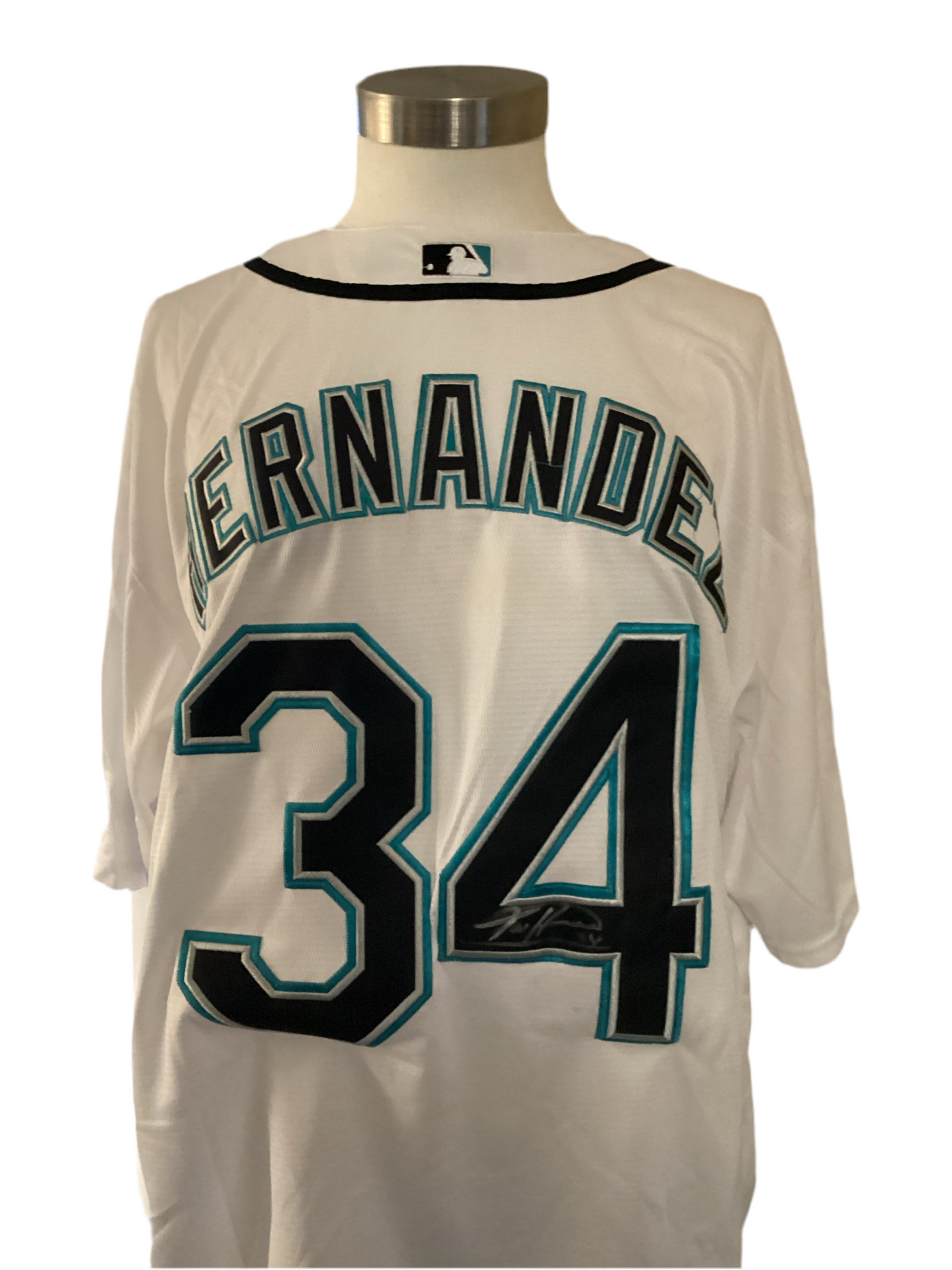 Felix Hernandez Autographed Signed jersey Elite Promotions & Graphz Authentication