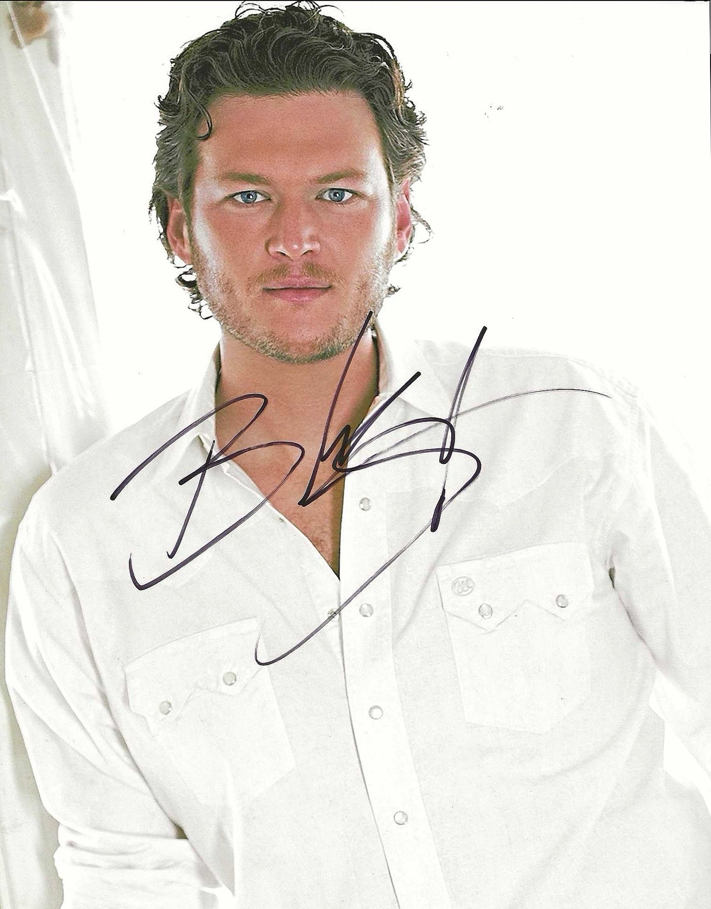 Blake Shelton Autographed Signed 8X10 Photo Elite Promotions & Graphz Authentication