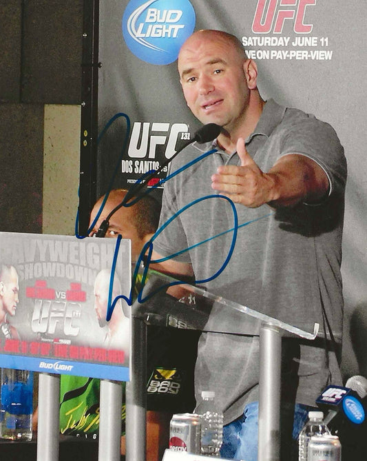 Dana White autographed Signed 8X10 Photo Elite Promotions & Graphz