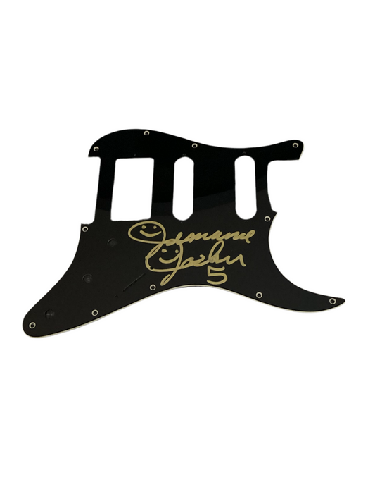 Jermaine Jackson autographed signed pick guard