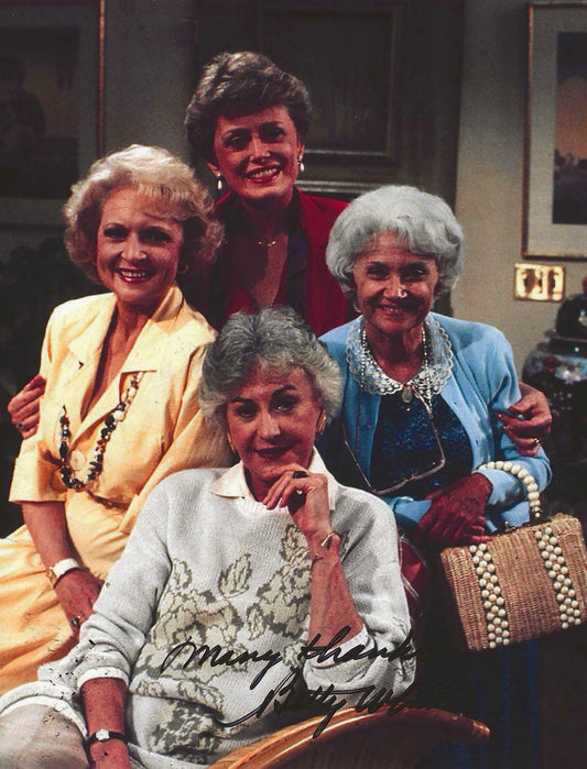 Betty White Autographed Signed 8x10 photo Elite Promotions & Graphz Authentication