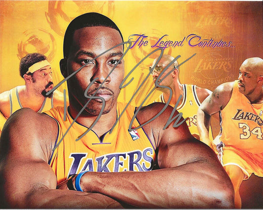 Dwight Howard Autographed Signed "LAKERS" 8x10 photo Elite Promotions & Graphz Authentication