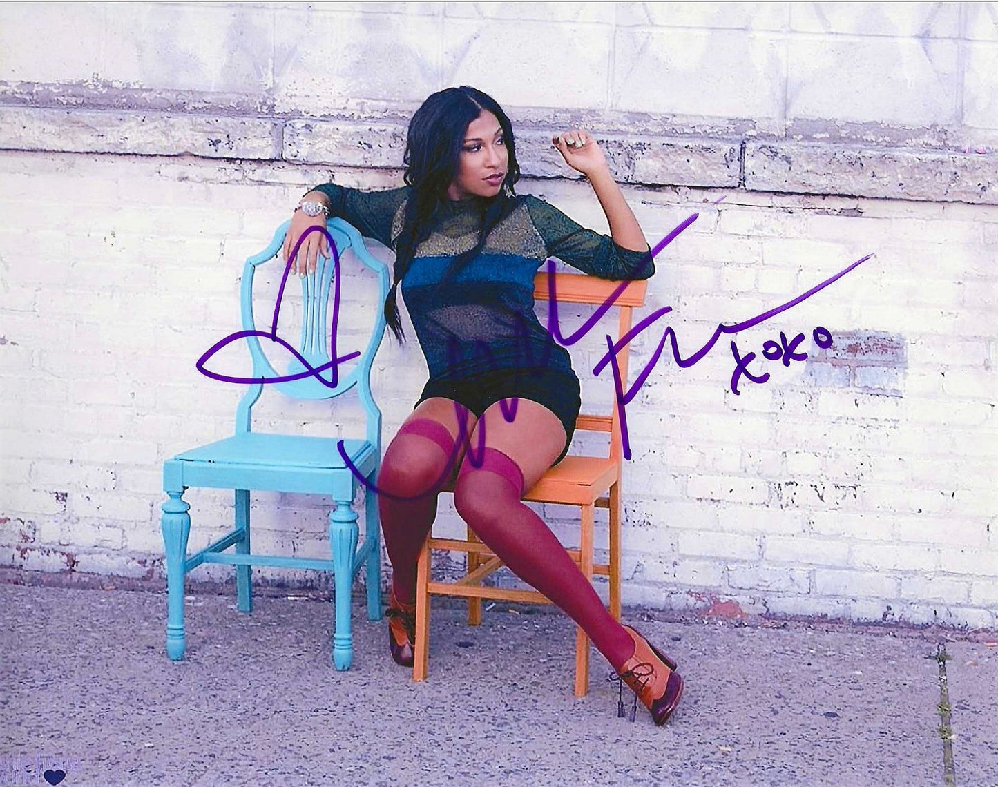 Melanie Fiona Autographed Signed 8X10 Photo Elite Promotions & Graphz Authentication