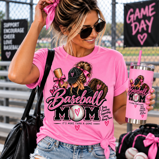 Baseball “MOM” T-SHIRT