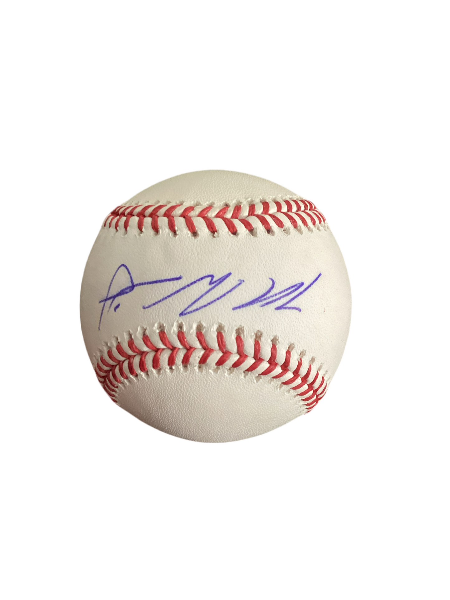 Kyle Wright autographed signed Rawlings official Major League Baseball