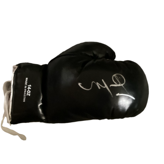 Miguel Cotto Signed boxing glove Elite Promotions & Graphz Authentication