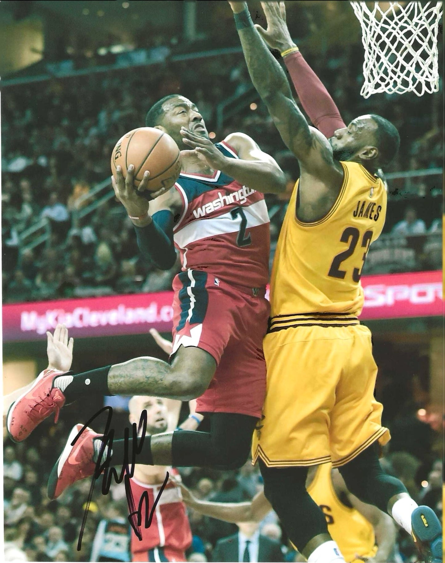 John Wall Autographed Signed "WIZARDS"8X10 Elite Promotions & Graphz Authentication