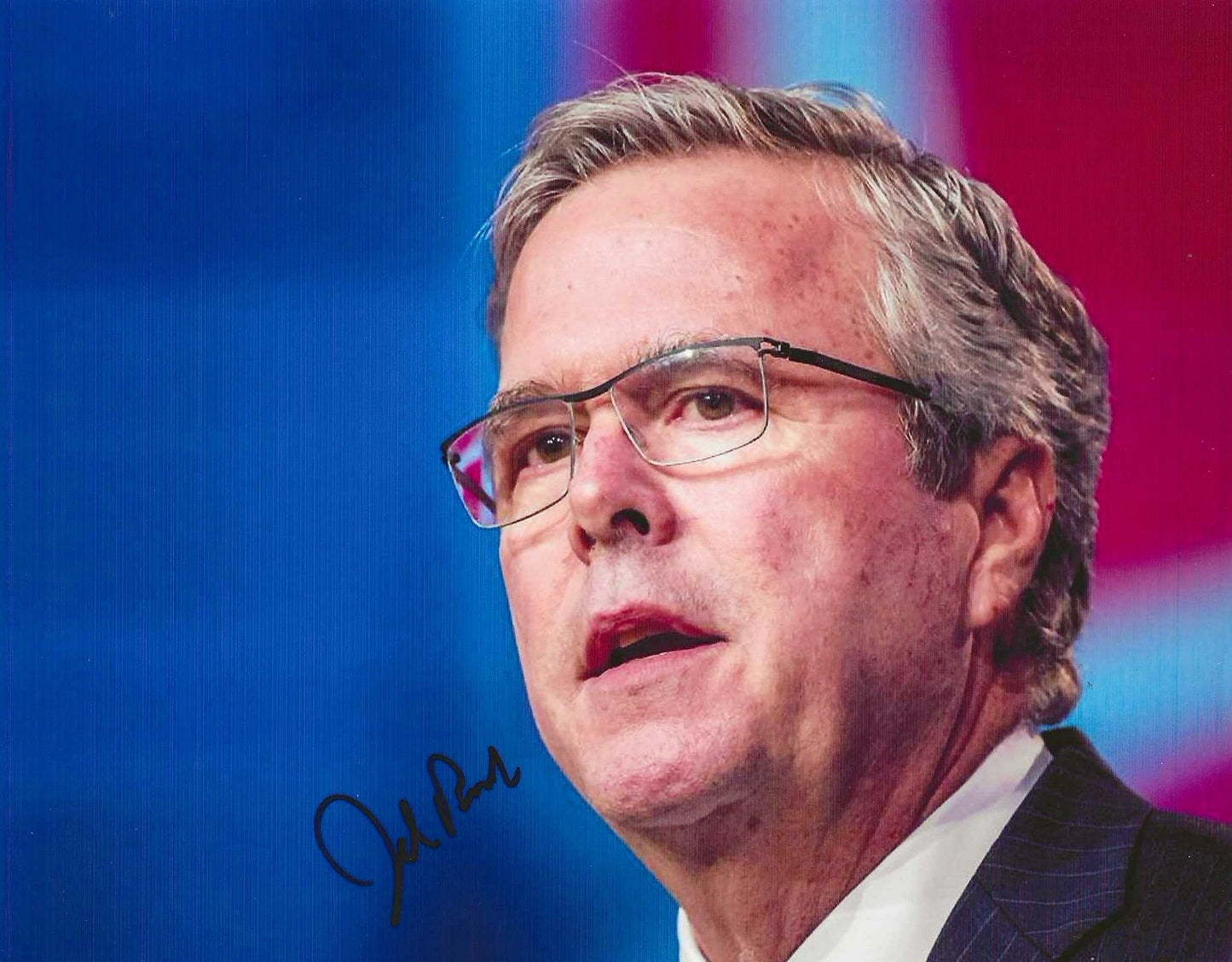 Jeb Bush Autographed Signed 8x10 photo Elite Promotions & Graphz Authentication