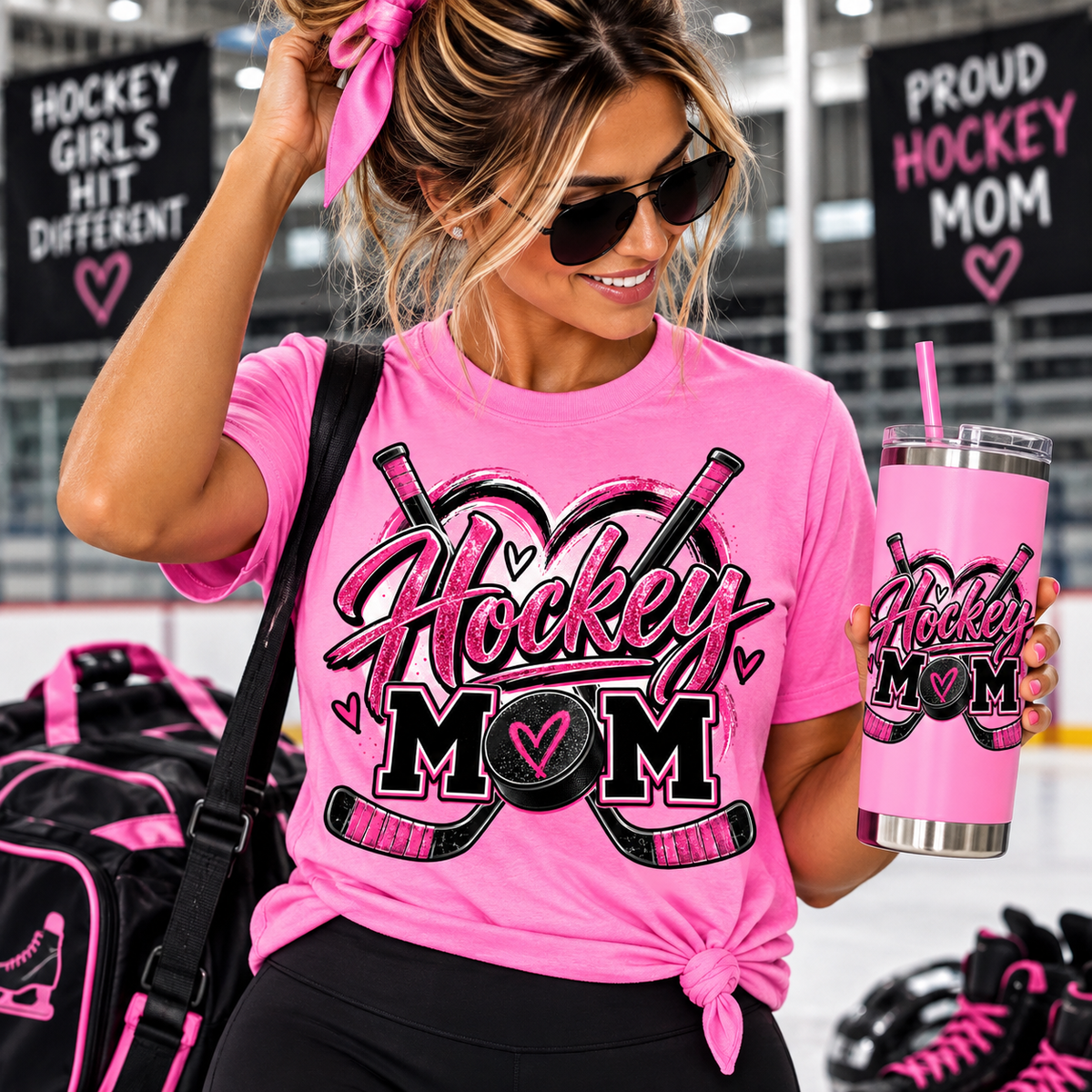 Hockey “MOM” T-SHIRT