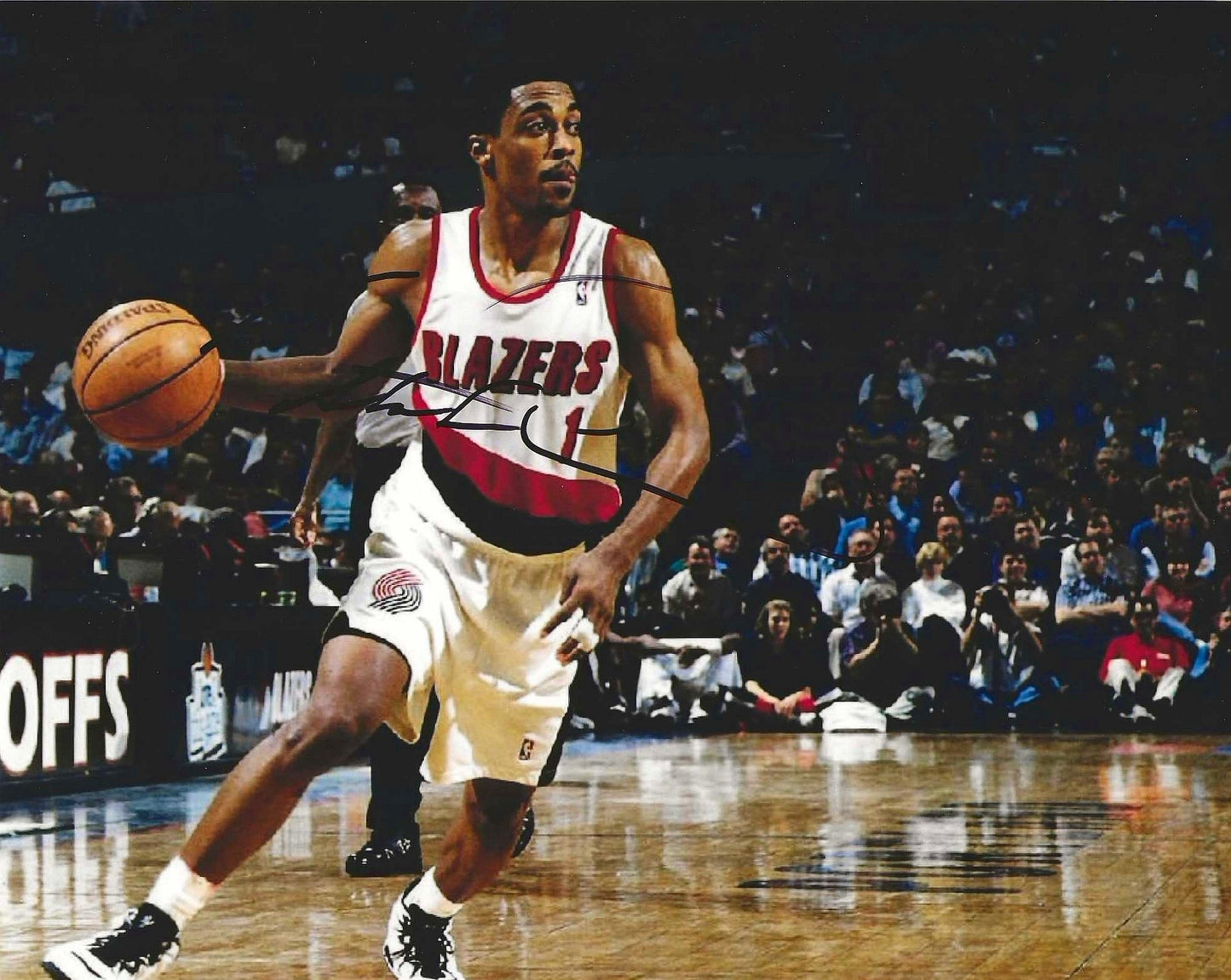 Rod Strickland Autographed Signed "TRAILBLAZERS" 8x10 photo Elite Promotions & Graphz Authentication