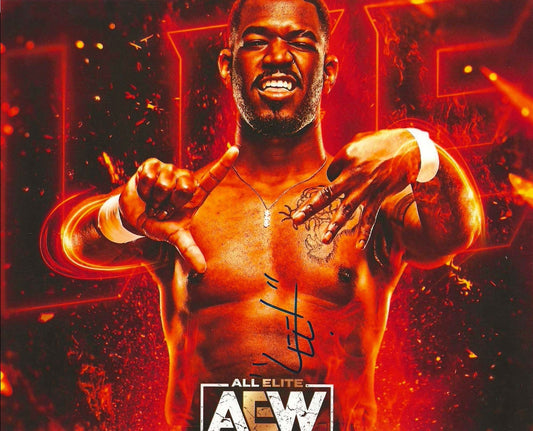 Lee Moriarty Autographed Signed "AEW" 8x10 photo Elite Promotions & Graphz Authentication