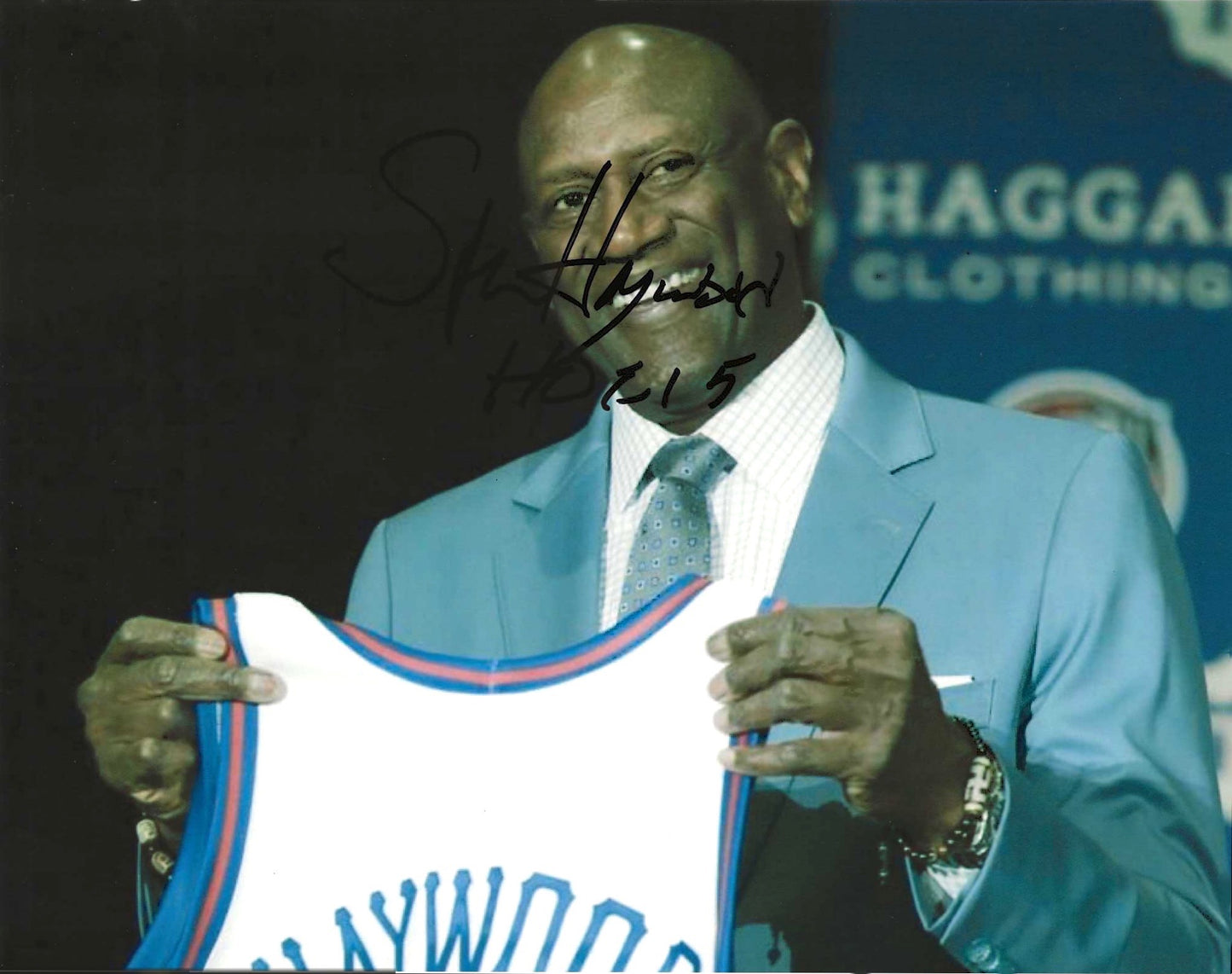 Spencer Haywood Autographed Signed "SONICS" 8x10 photo Elite Promotions & Graphz Authentication