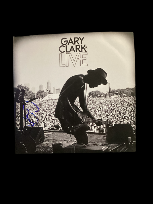 Gary Clark Jr Autographed Signed Record