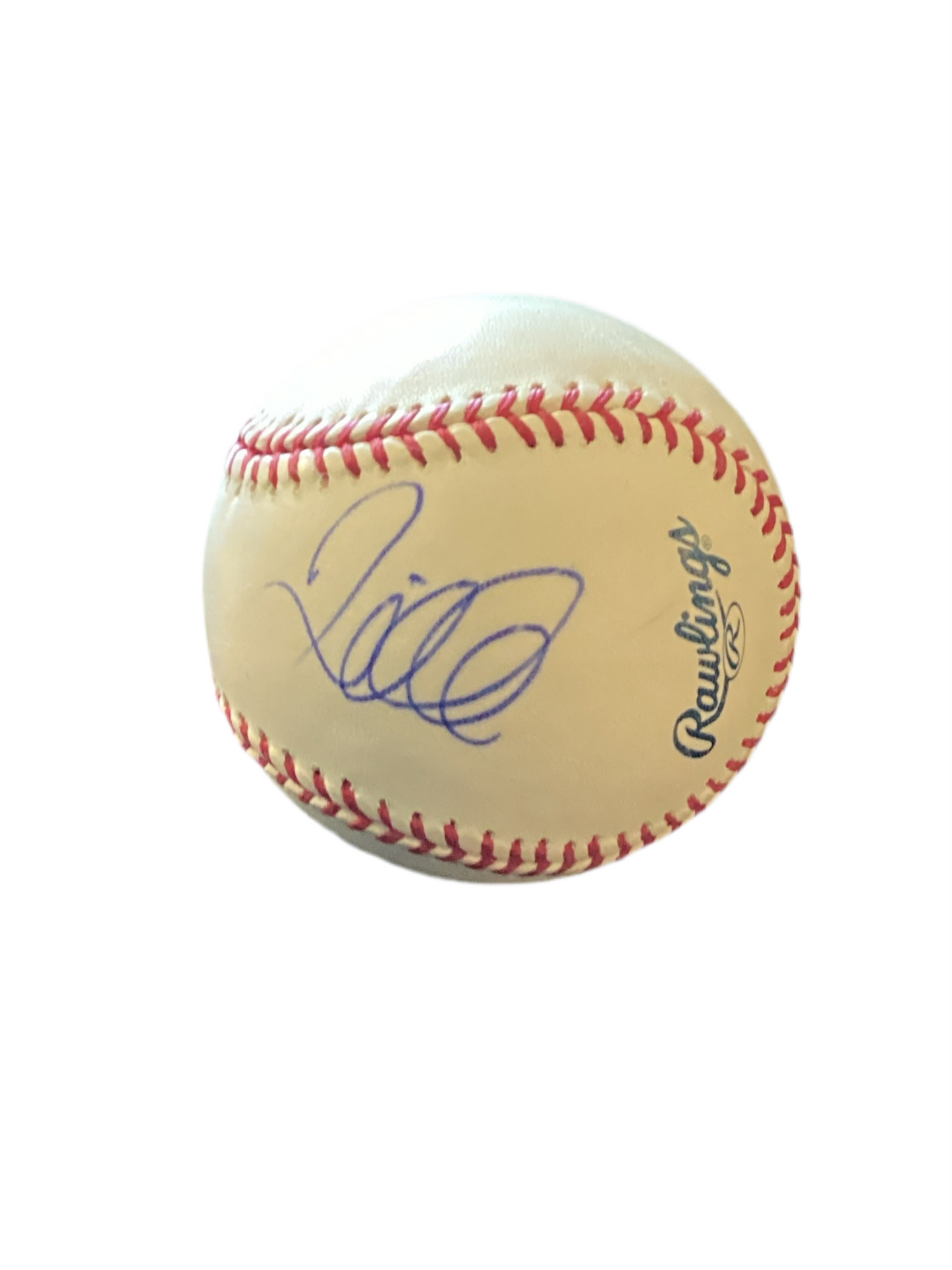 David Beckham autographed signed Rawlings official Major League Baseball