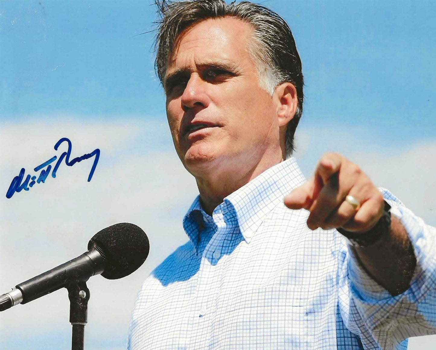 Mitt Romney Autographed Signed 8x10 photo Elite Promotions & Graphz Authentication