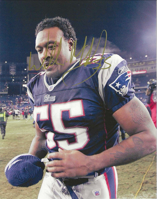 Willie Mcginest Autographed Signed 8X10 Photo Elite Promotions & Graphz