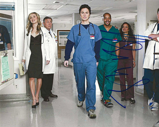 Zach Braff autographed Signed 8x10 photo Elite Promotions & Graphz Authentication