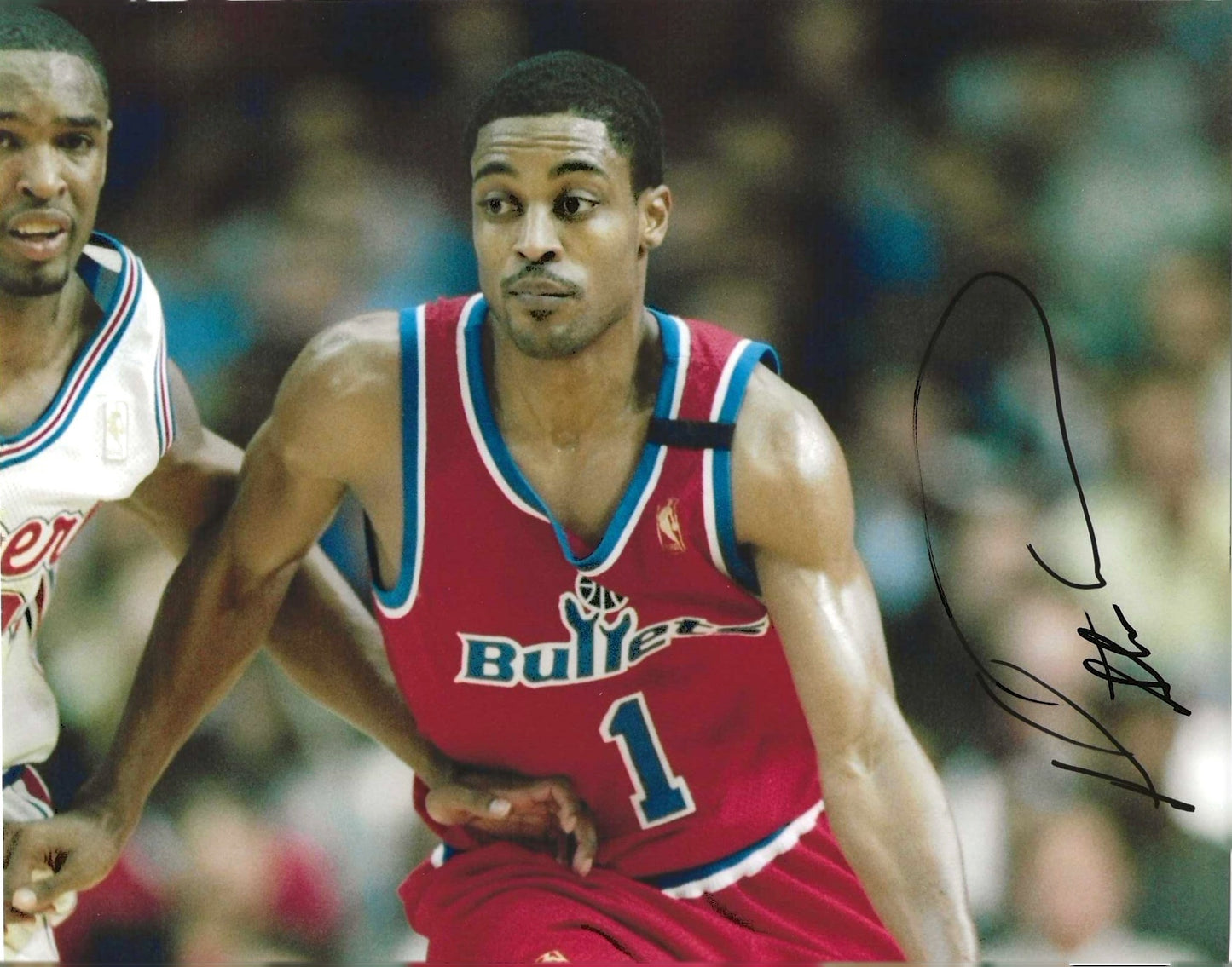 Rod Strickland Autographed Signed "BULLETS" 8x10 photo Elite Promotions & Graphz Authentication