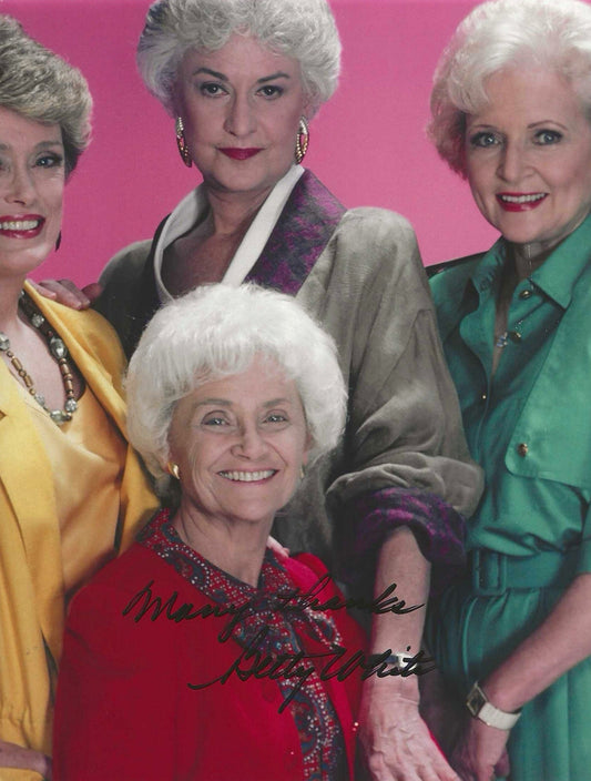 Betty White Autographed Signed 8x10 photo Elite Promotions & Graphz Authentication