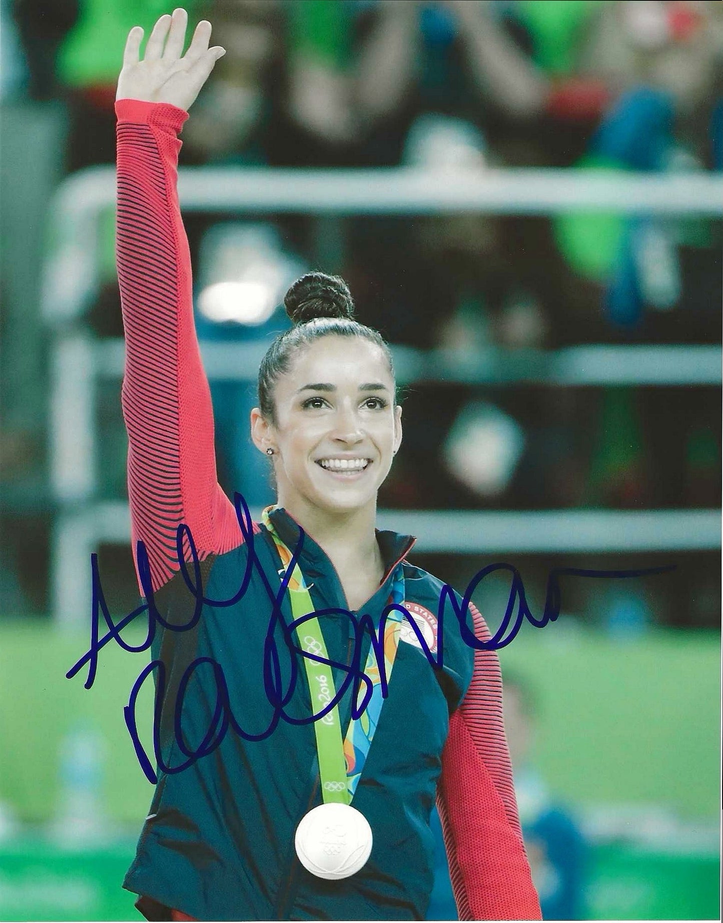 Aly Raisman Autographed Signed 8x10 photo Elite Promotions & Graphz Authentication