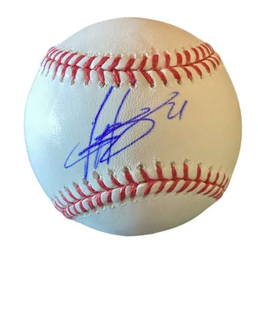 Todd Frazier  autographed signed Rawlings official Major League Baseball