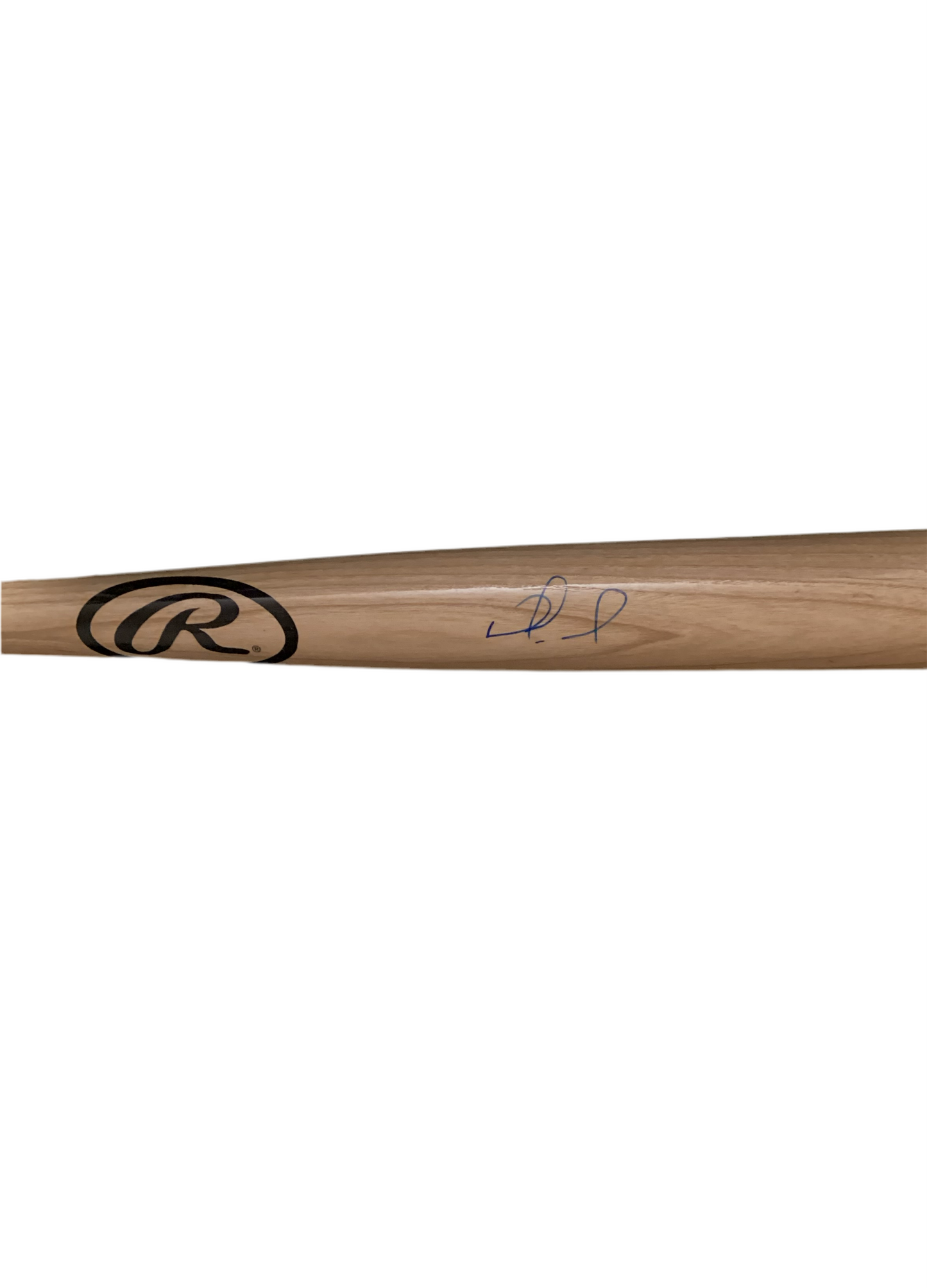 Nomar Mazara Autographed Signed Bat Elite Promotions & Graphz Authentication