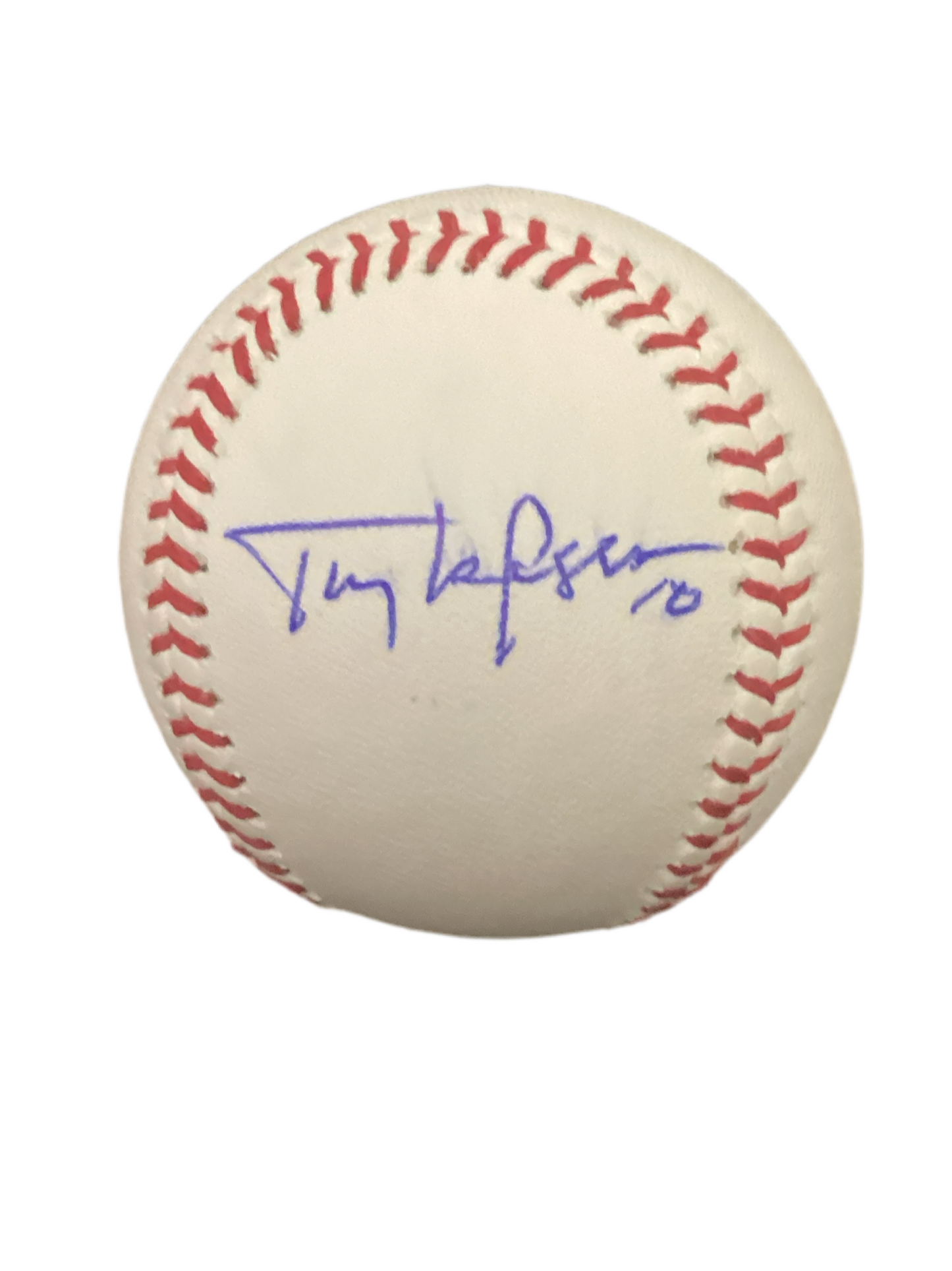 Tony La Russa autographed signed Rawlings official Major League Baseball